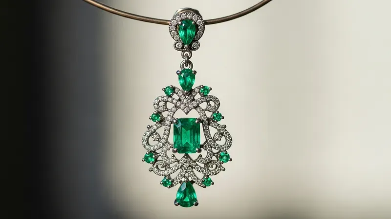 Boucle d'oreille émeraude fantaisie : bien choisir