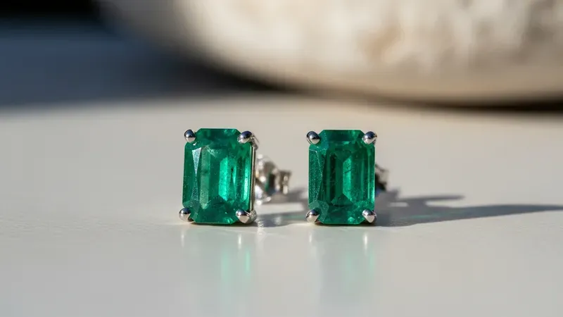 Boucles d'oreilles émeraude clou : guide pour bien choisir