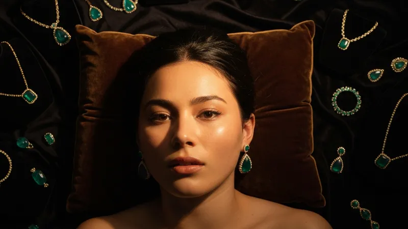 Boucles d'oreilles émeraude visage rond : quels modèles choisir ?